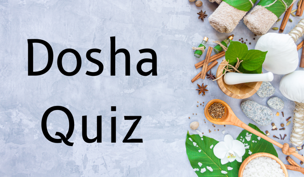 Dosha Quiz - Quotation on Healthy Lifestyle