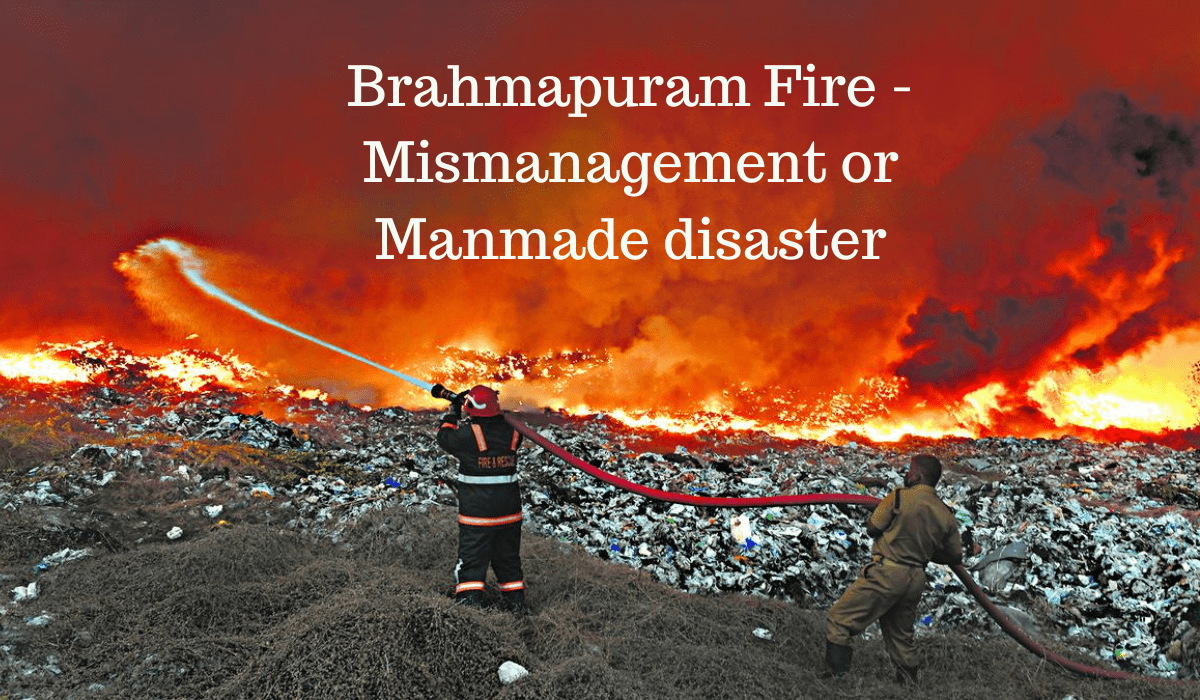 Brahmapuram Fire of Plastic Pollution