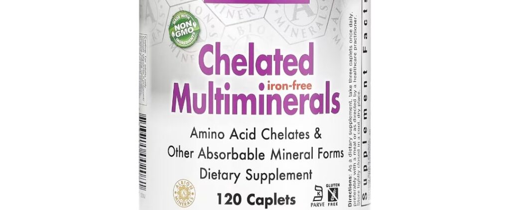 Multivitamins compositions - Chelated