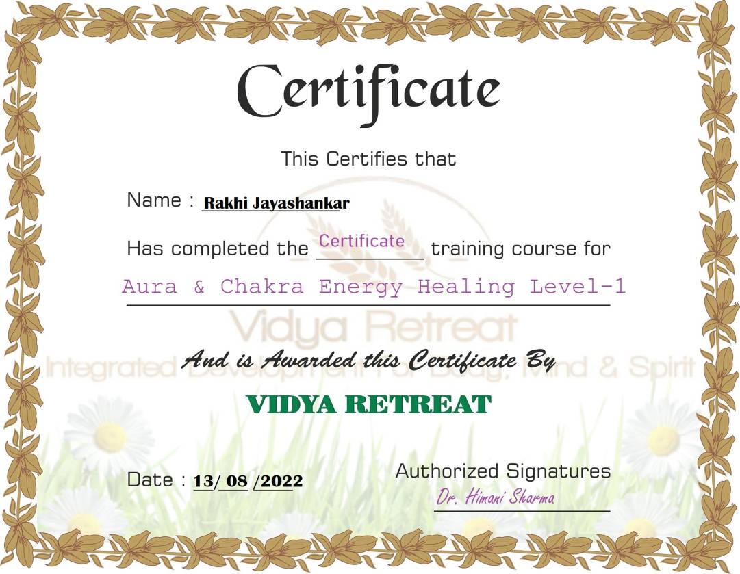 Rakhi Pranic Healer